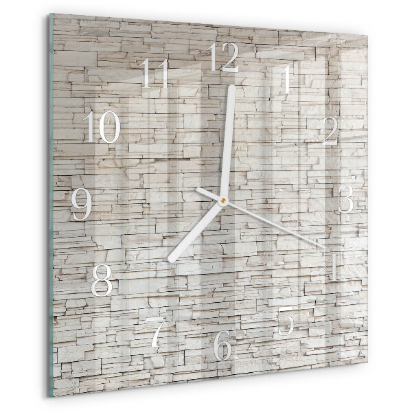 Square wall clock Clinker
