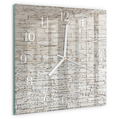 Square wall clock Clinker