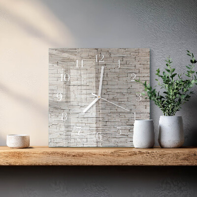 Square wall clock Clinker