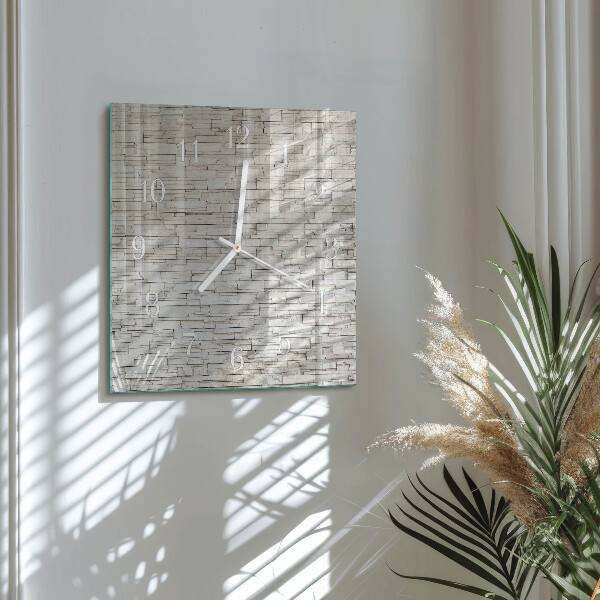 Square wall clock Clinker