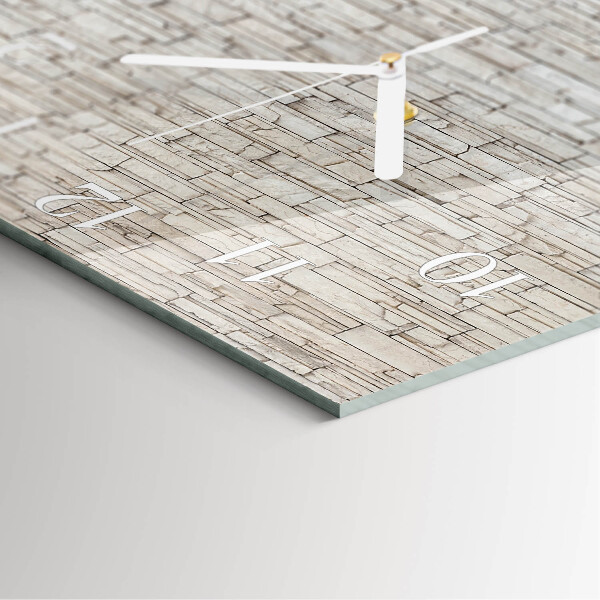Square wall clock Clinker