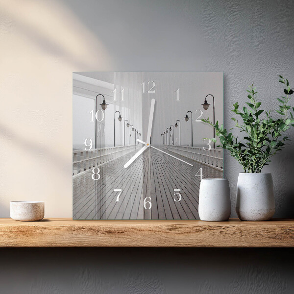 Square wall clock Pier
