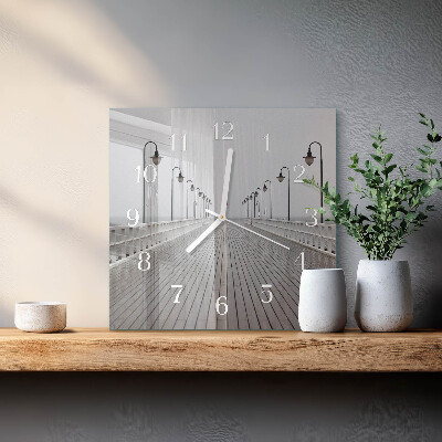 Square wall clock Pier