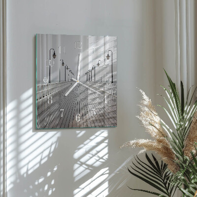 Square wall clock Pier