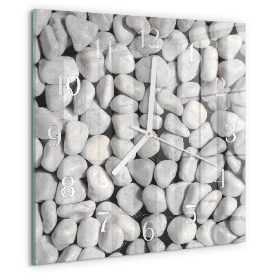 Square wall clock Stones