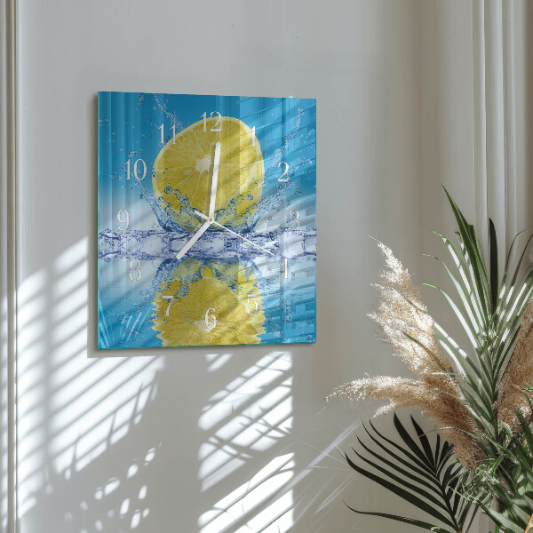 Square wall clock Citric