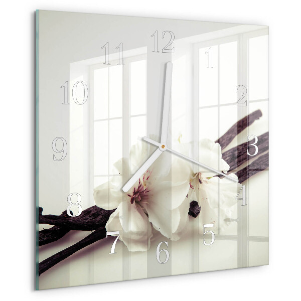 Square wall clock Vanilla