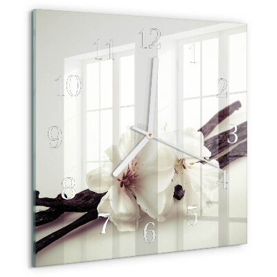 Square wall clock Vanilla