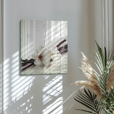 Square wall clock Vanilla