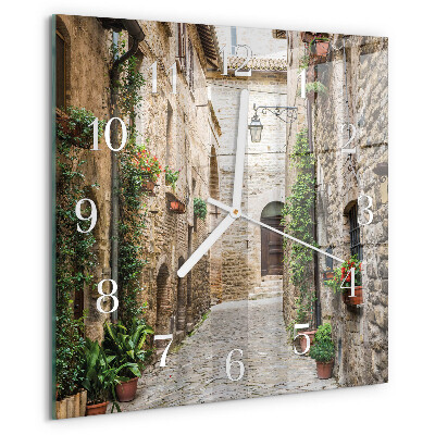 Square wall clock Avenue