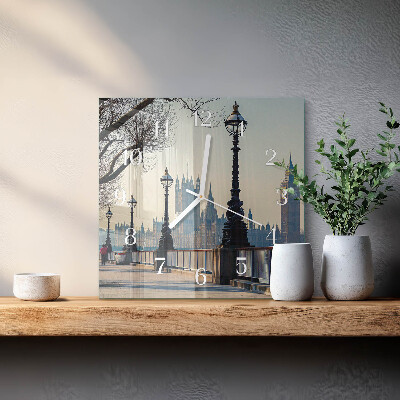 Square wall clock Lanterns