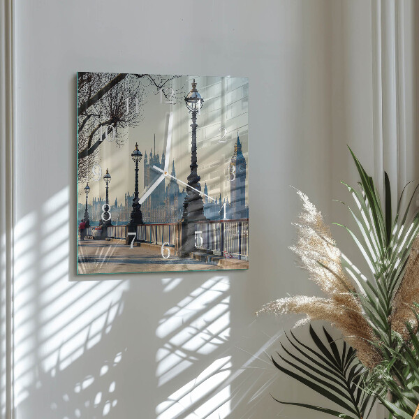 Square wall clock Lanterns