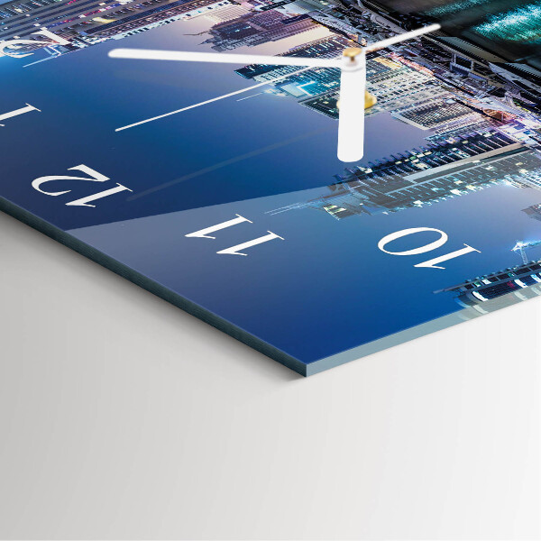 Square wall clock Horizon