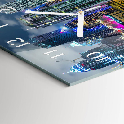 Square wall clock City