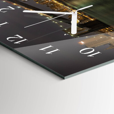 Square wall clock Horizon