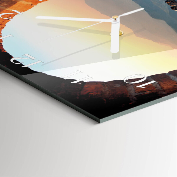 Square wall clock Great Wall of China