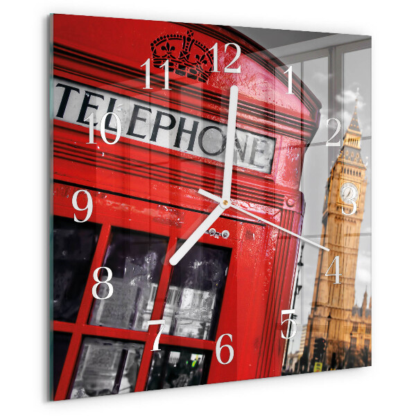 Square wall clock London