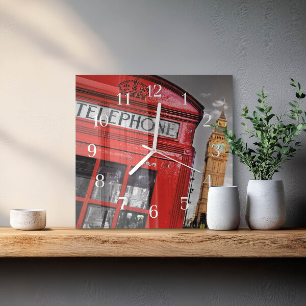 Square wall clock London