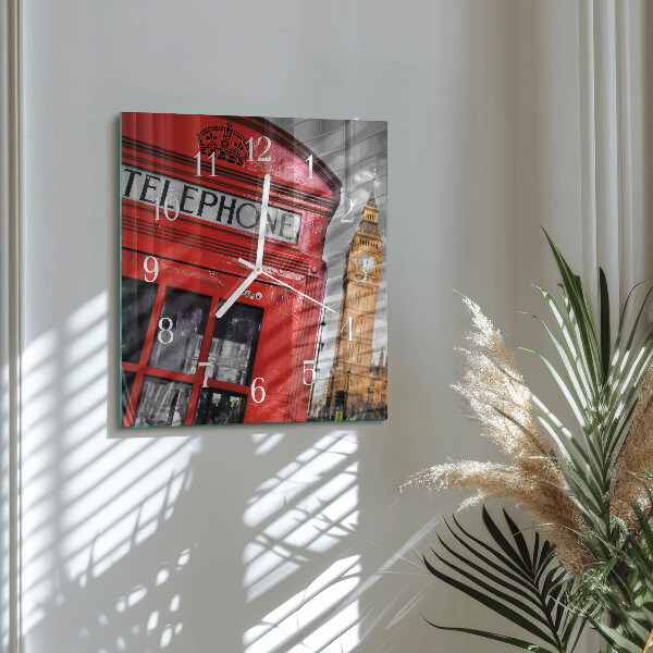 Square wall clock London