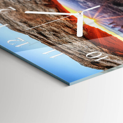 Square wall clock Grand Canyon