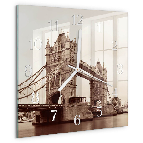 Square wall clock Horizon