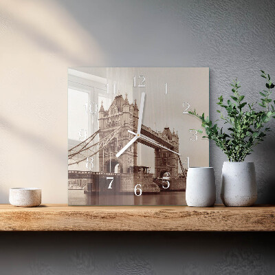 Square wall clock Horizon