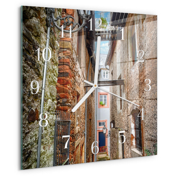 Square wall clock Avenue