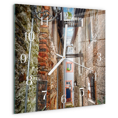Square wall clock Avenue
