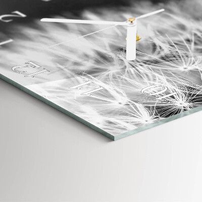 Square wall clock Dandelion