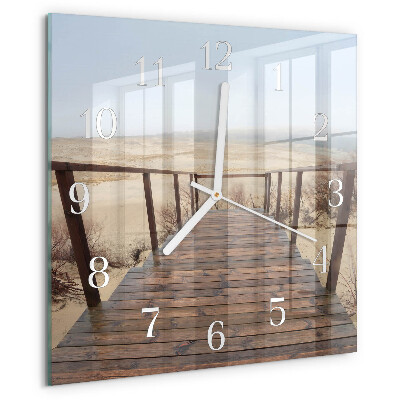 Square wall clock Pier