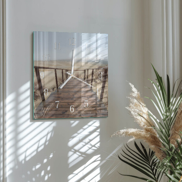 Square wall clock Pier