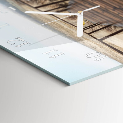 Square wall clock Pier
