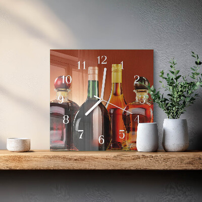 Square wall clock Ghosts