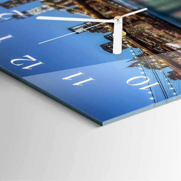 Square wall clock Horizon