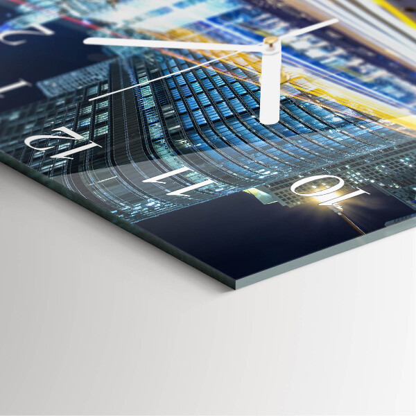 Square wall clock Horizon
