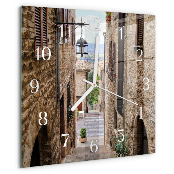 Square wall clock Avenue