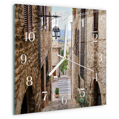 Square wall clock Avenue