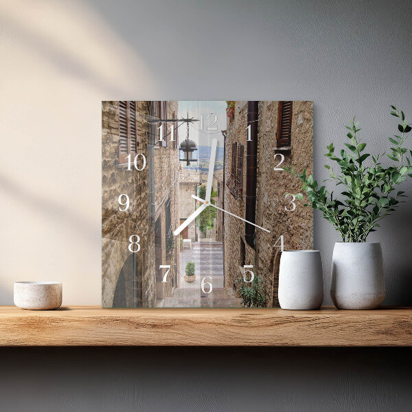 Square wall clock Avenue