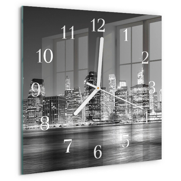 Square wall clock Horizon