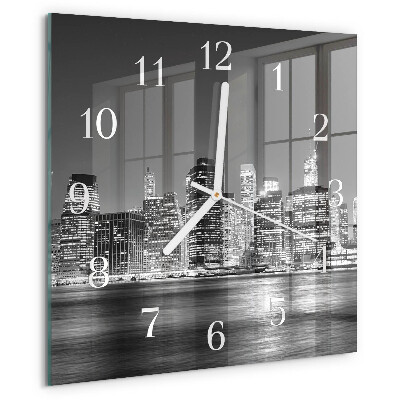 Square wall clock Horizon