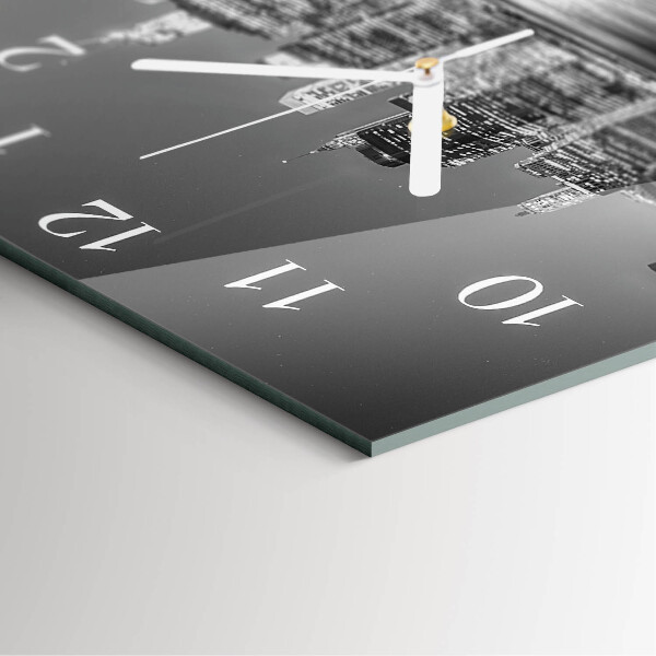 Square wall clock Horizon