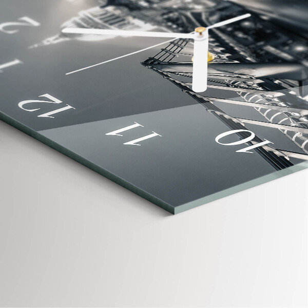 Square wall clock Horizon