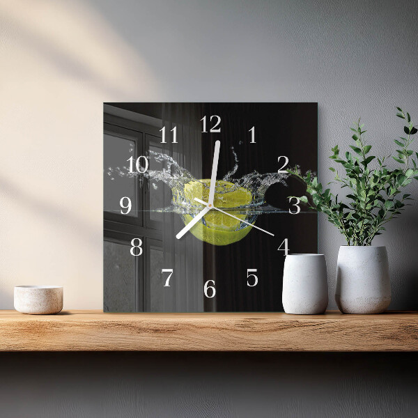 Square wall clock Citric