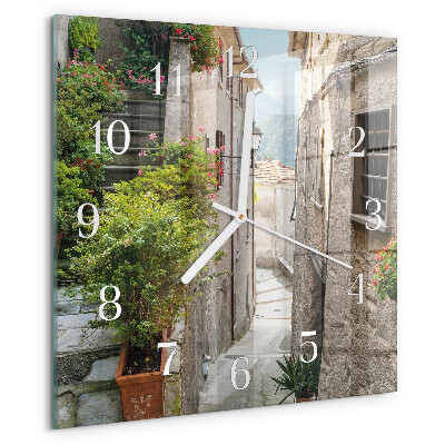 Square wall clock Greece