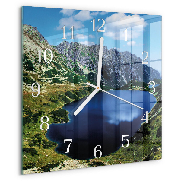 Square wall clock Morskie Oko