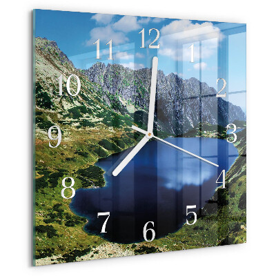 Square wall clock Morskie Oko