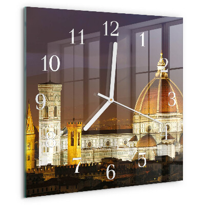 Square wall clock Basilica