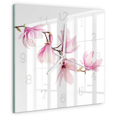 Square wall clock Magnolia