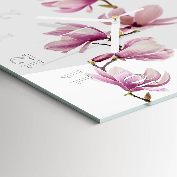 Square wall clock Magnolia