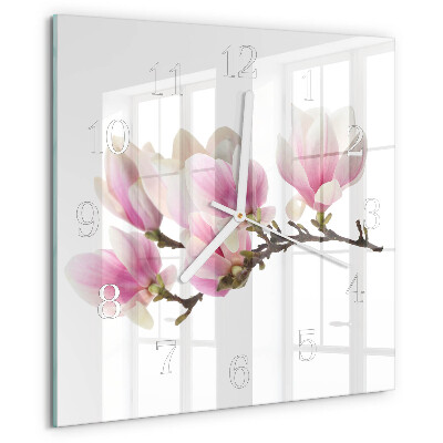 Square wall clock Magnolia